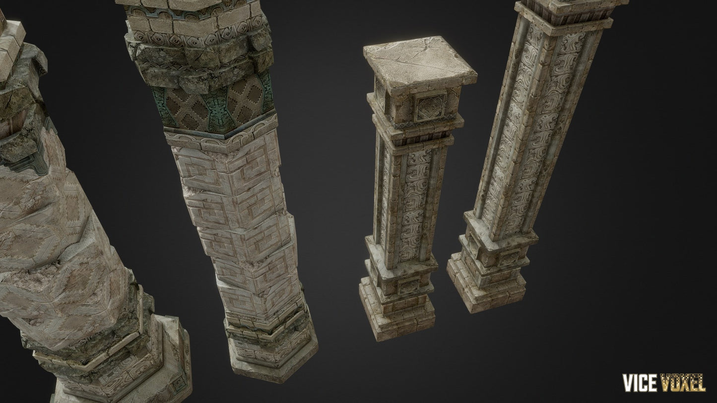 PBR Ancient Pillers
