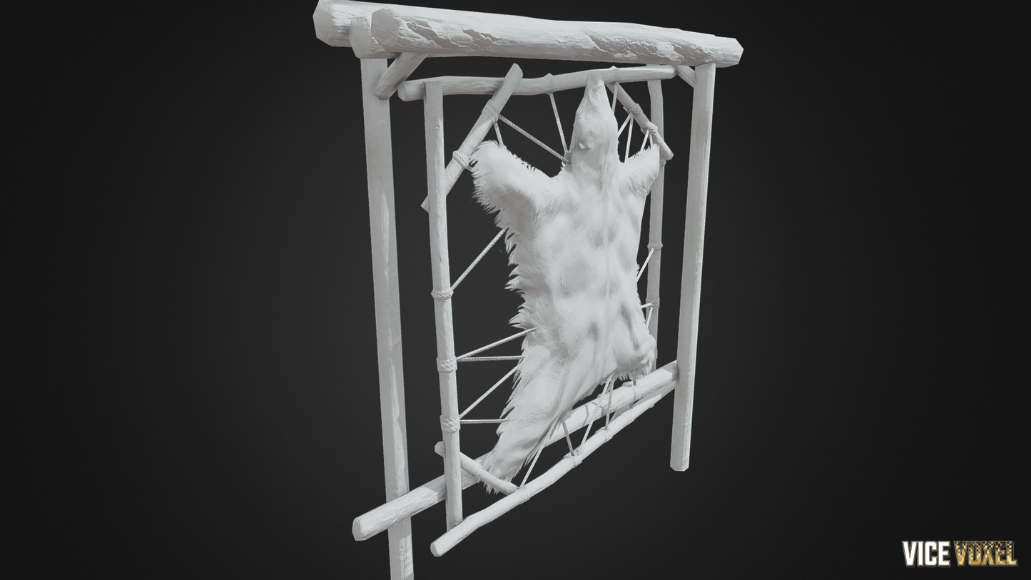 PBR Dry Bear Rack