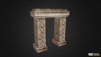 PBR Stone Chamber Piller