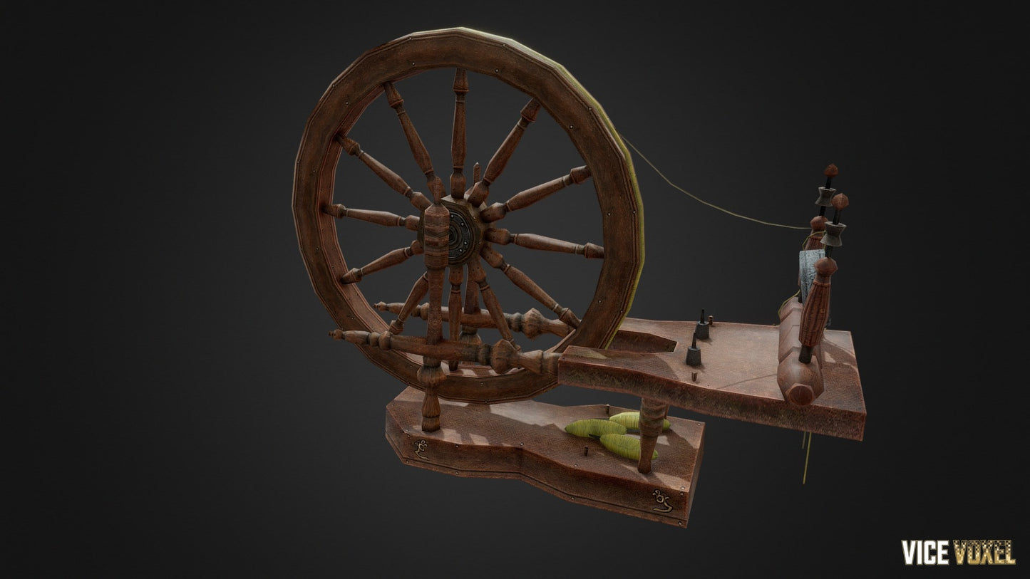 PBR Spinning Wheel