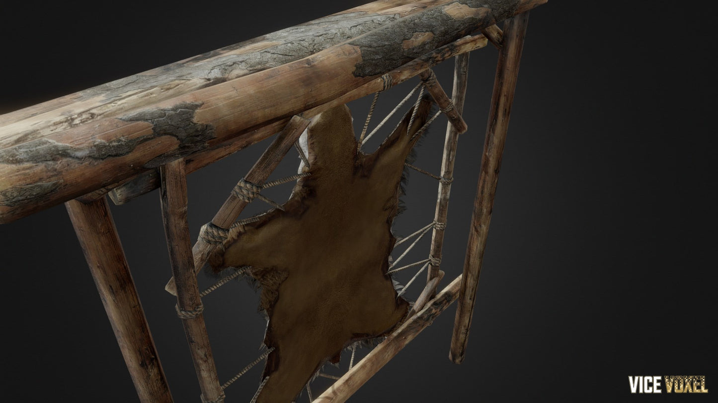 PBR Dry Bear Rack