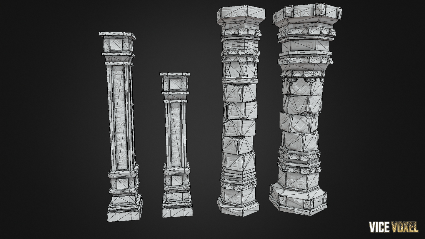 PBR Ancient Pillers