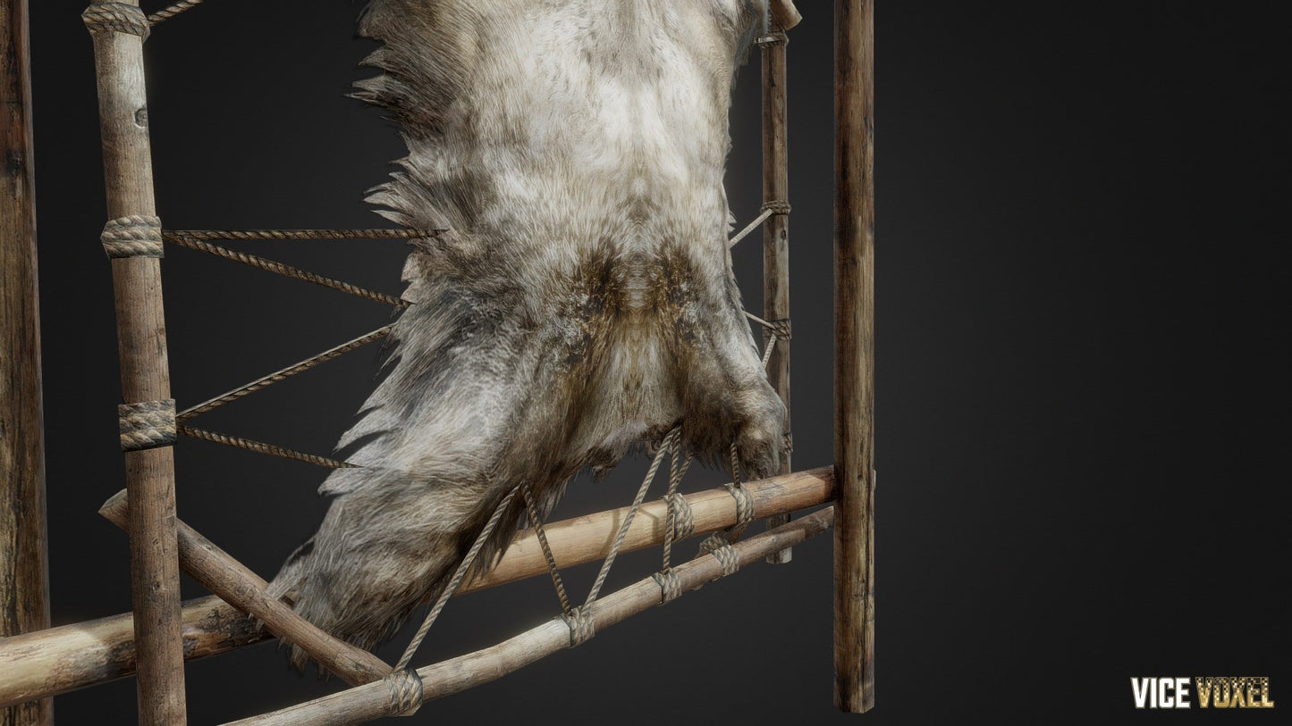 PBR Dry Bear Rack