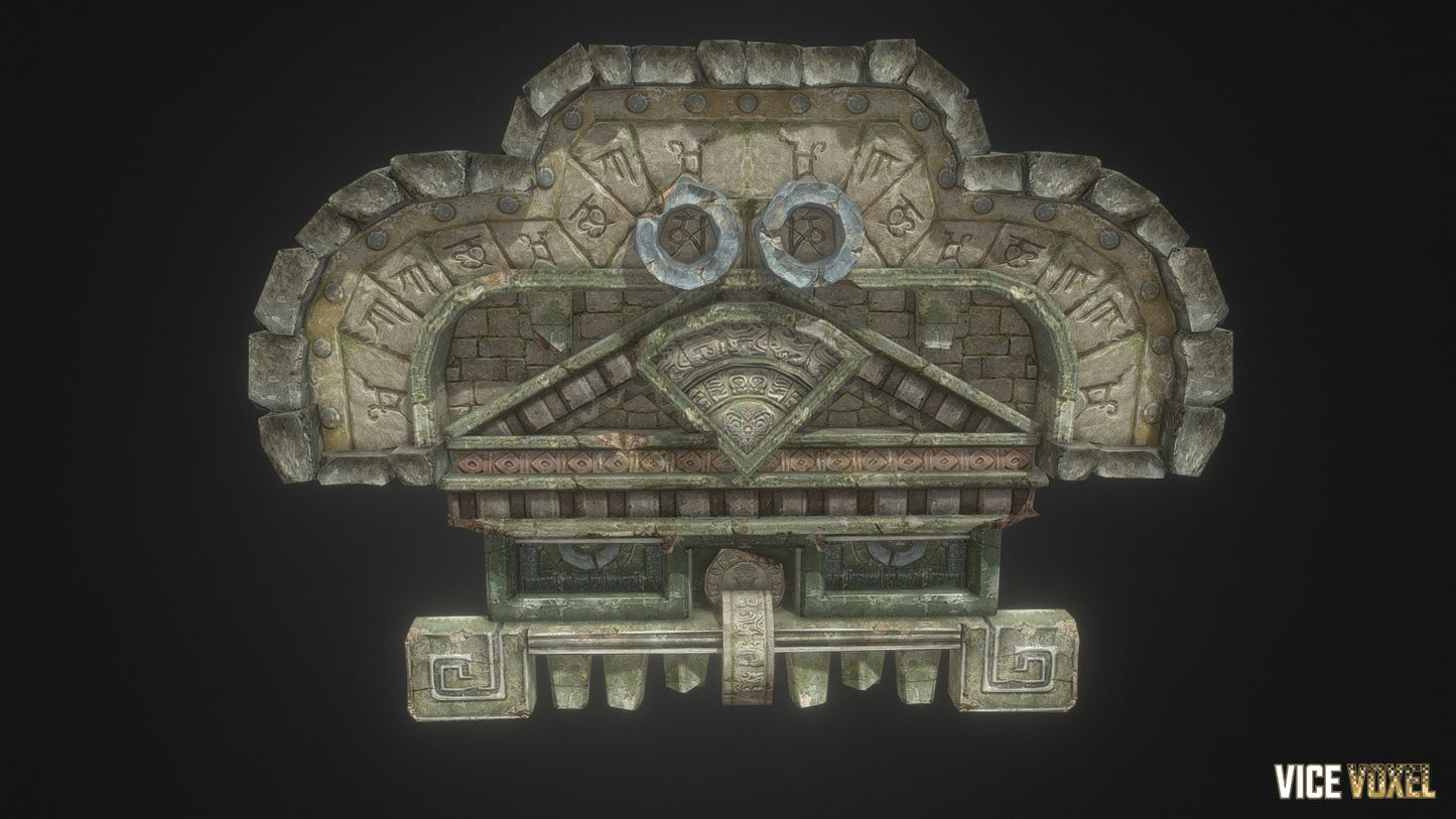 PBR Ancient Face