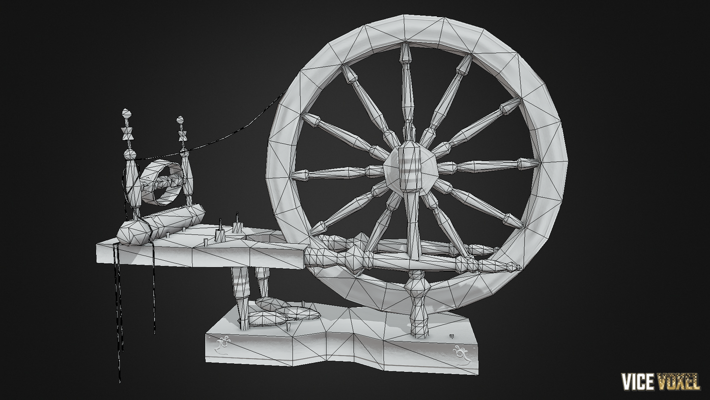 PBR Spinning Wheel