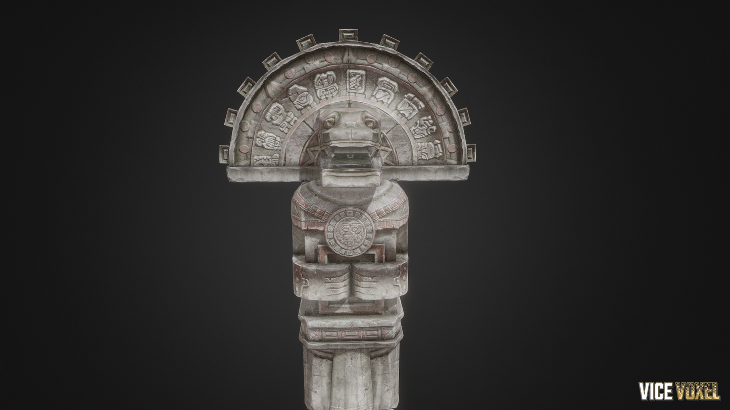 PBR Ancient Statue
