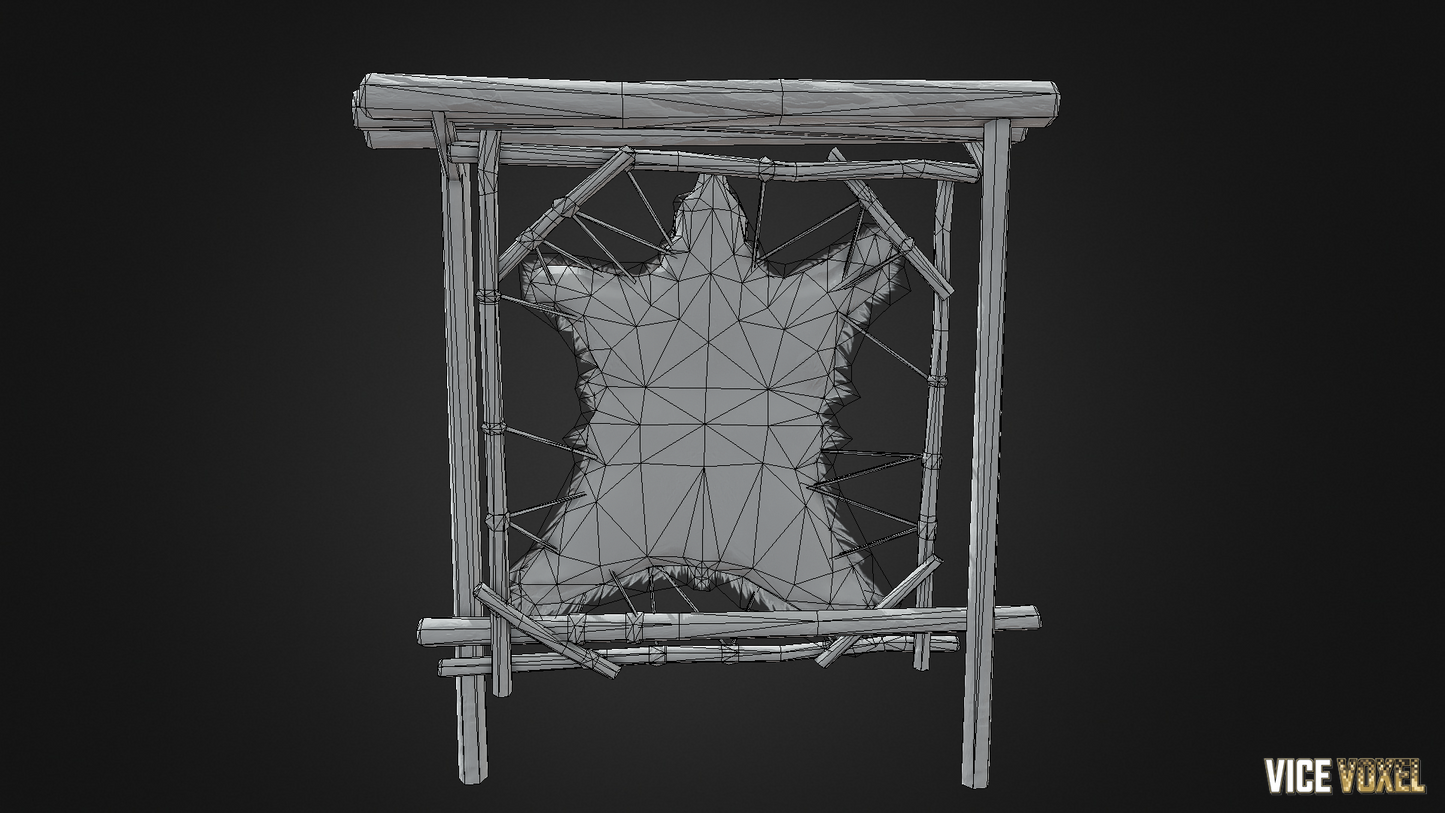 PBR Dry Bear Rack