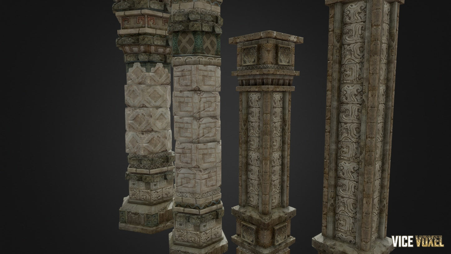 PBR Ancient Pillers