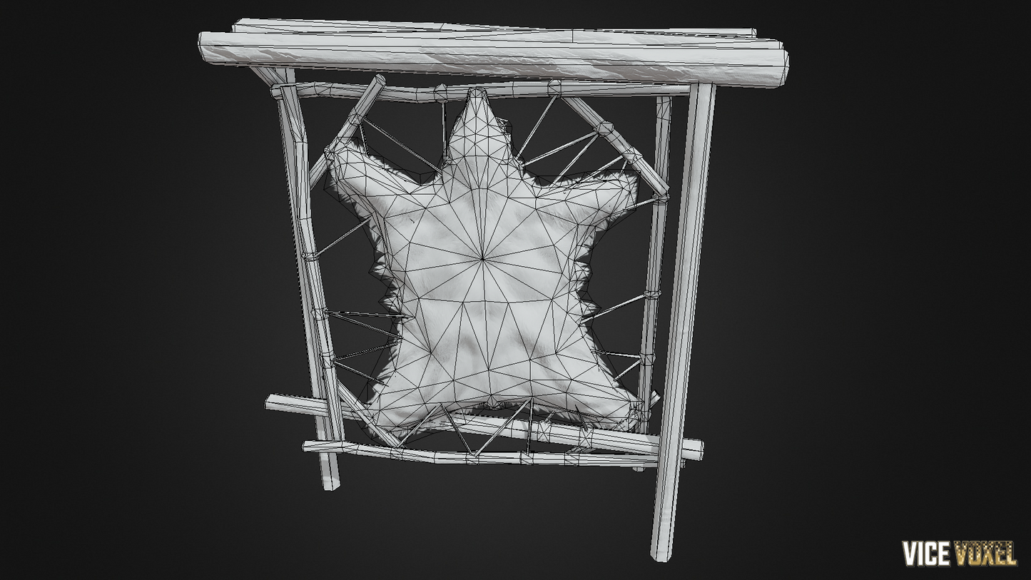 PBR Dry Bear Rack