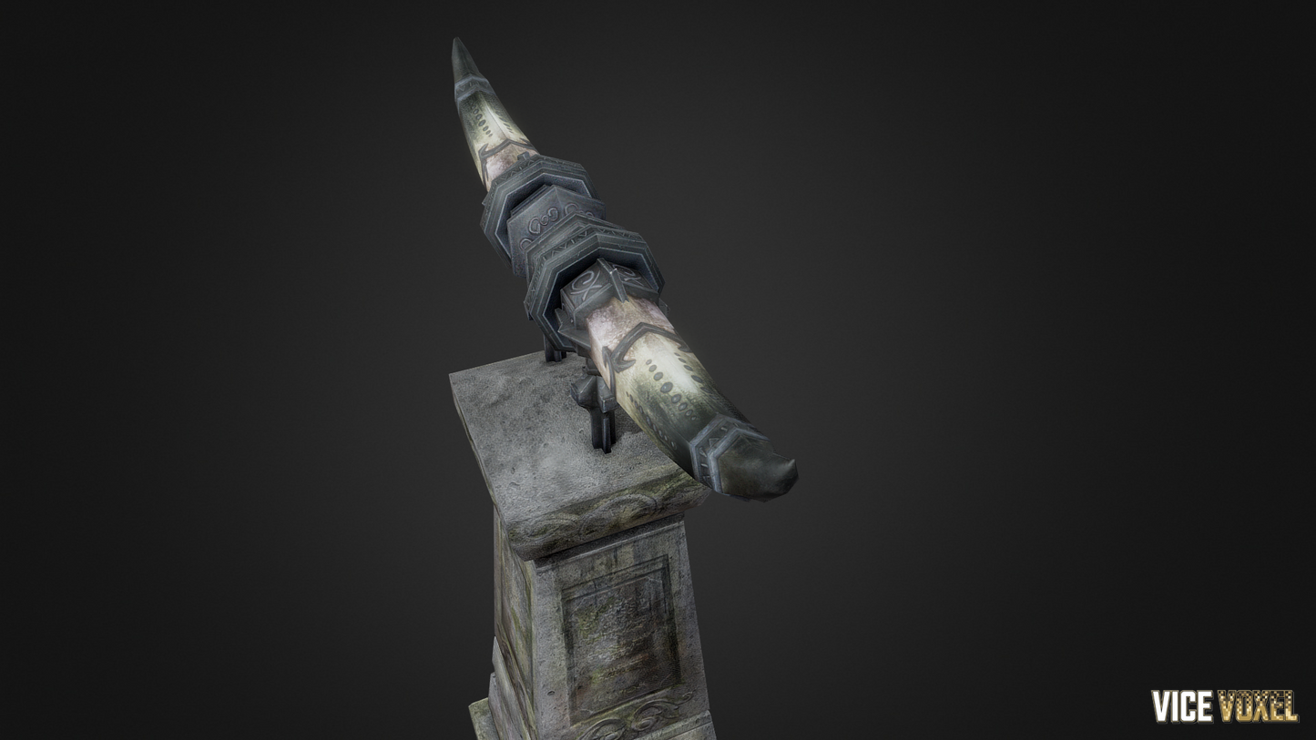 PBR Horn Monument