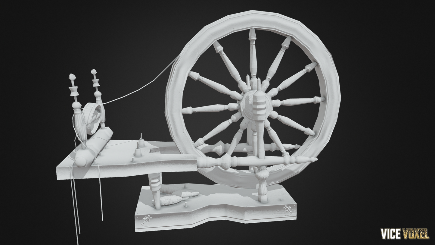 PBR Spinning Wheel