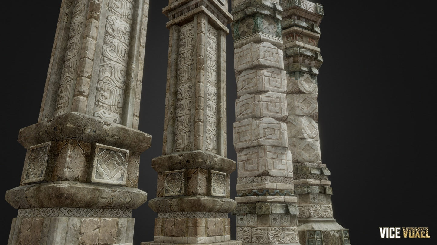 PBR Ancient Pillers