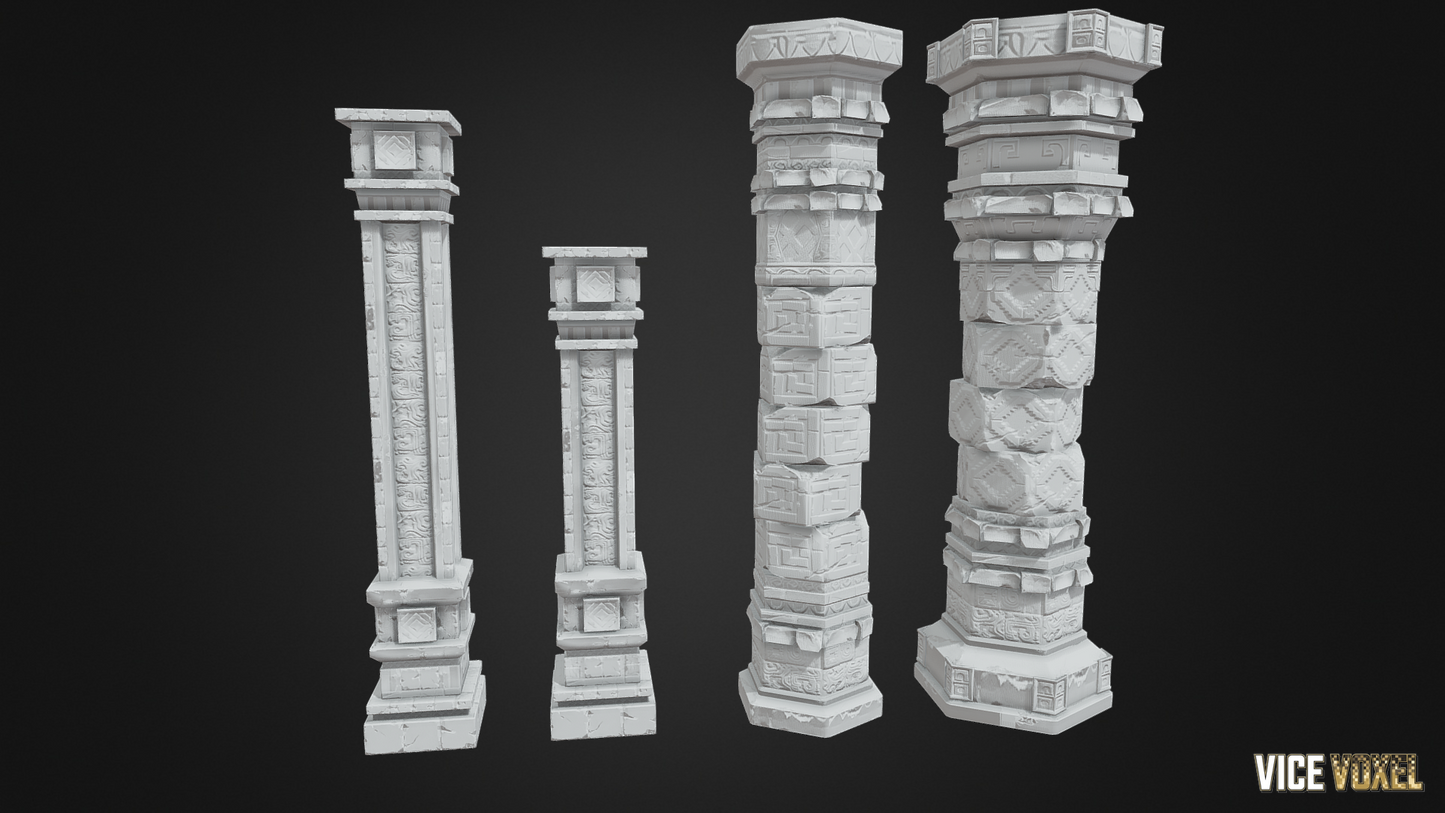 PBR Ancient Pillers
