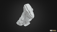 PBR Lizard Statue