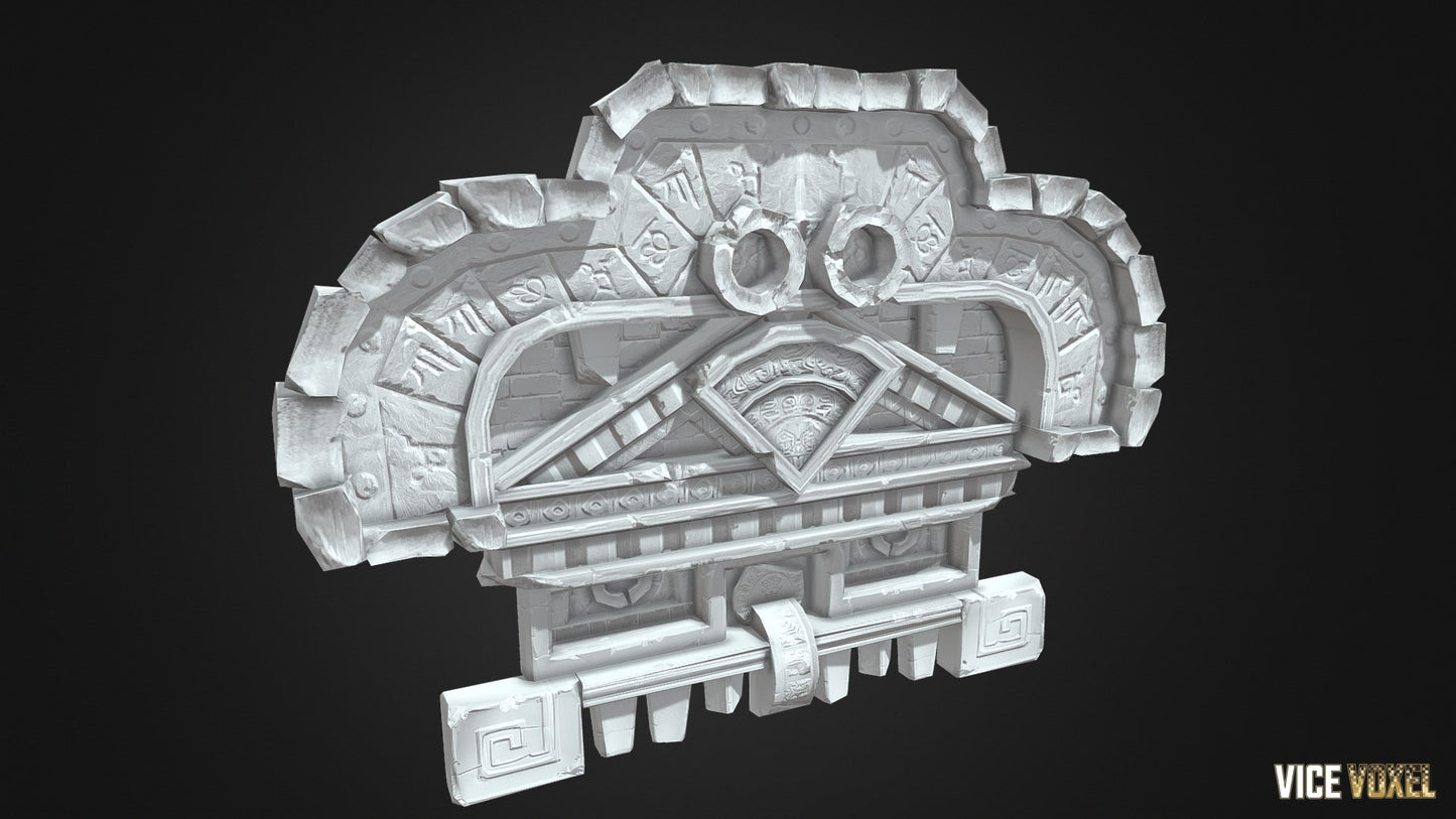 PBR Ancient Face