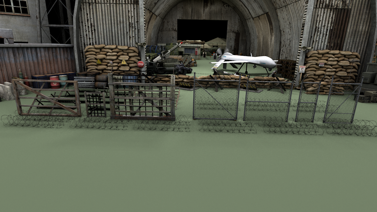 Military Essential Props 160+ - ViceVoxel