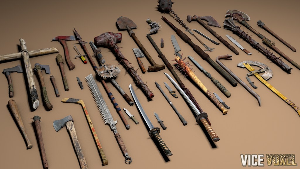 Ultimate Apocalyptic Melee Weapons