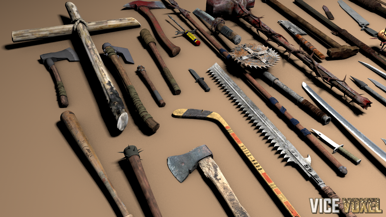 Ultimate Apocalyptic Melee Weapons