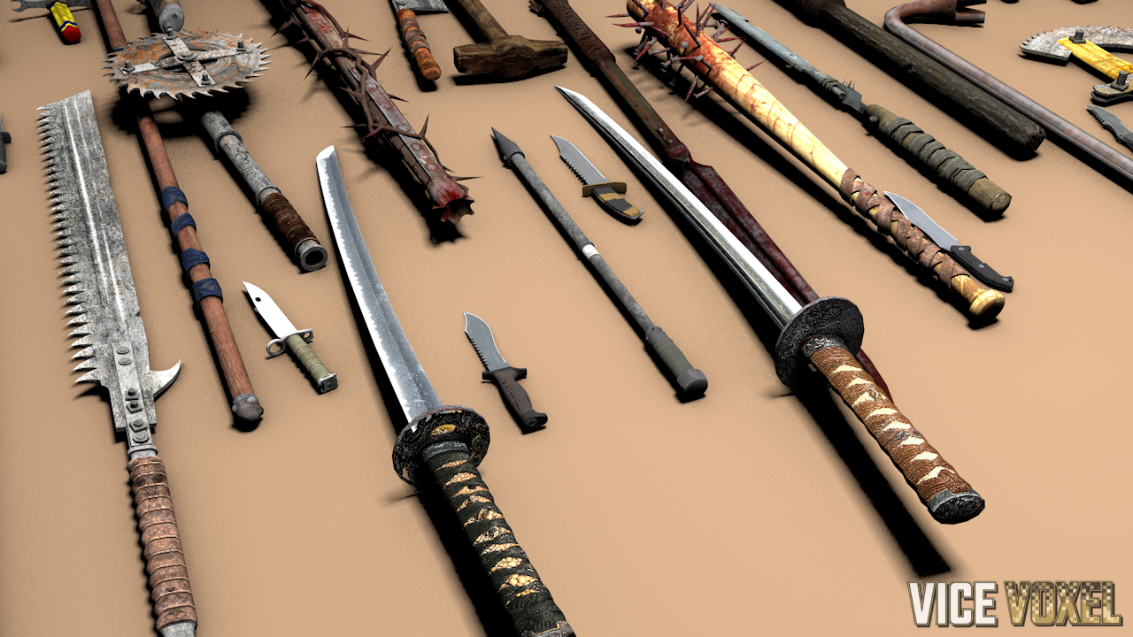 Ultimate Apocalyptic Melee Weapons