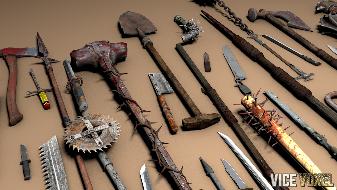 Ultimate Apocalyptic Melee Weapons