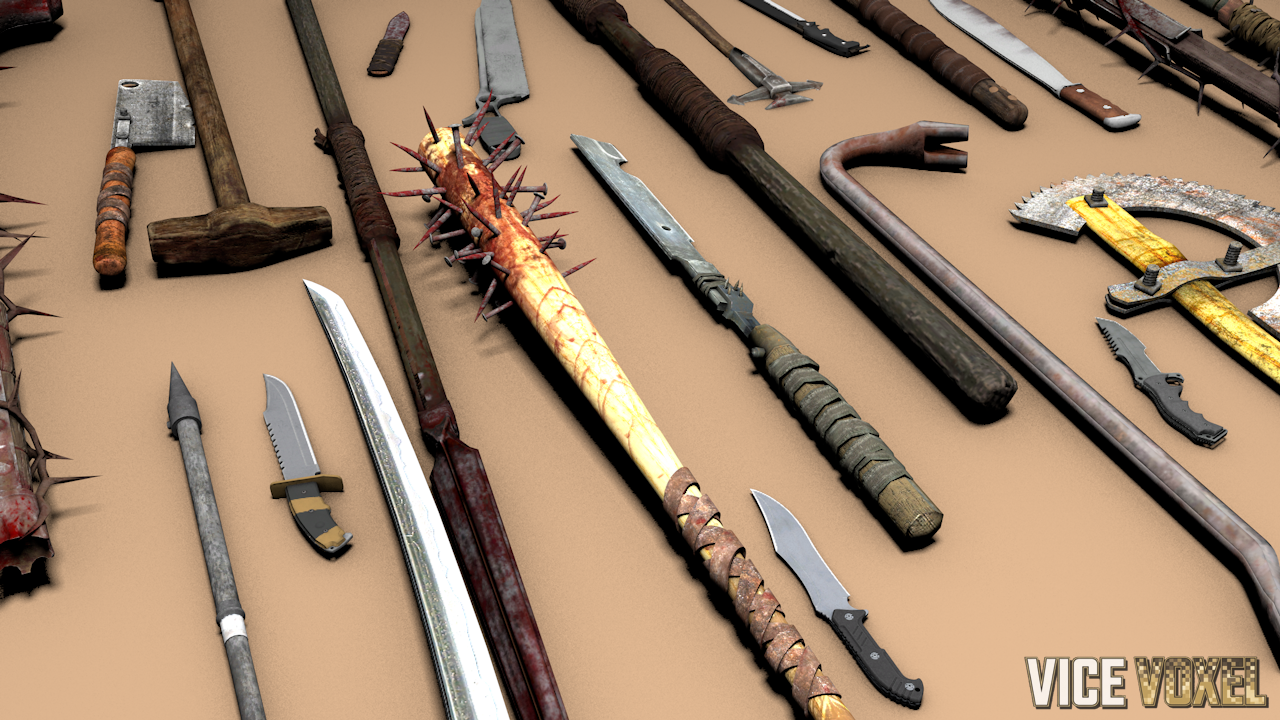 Ultimate Apocalyptic Melee Weapons