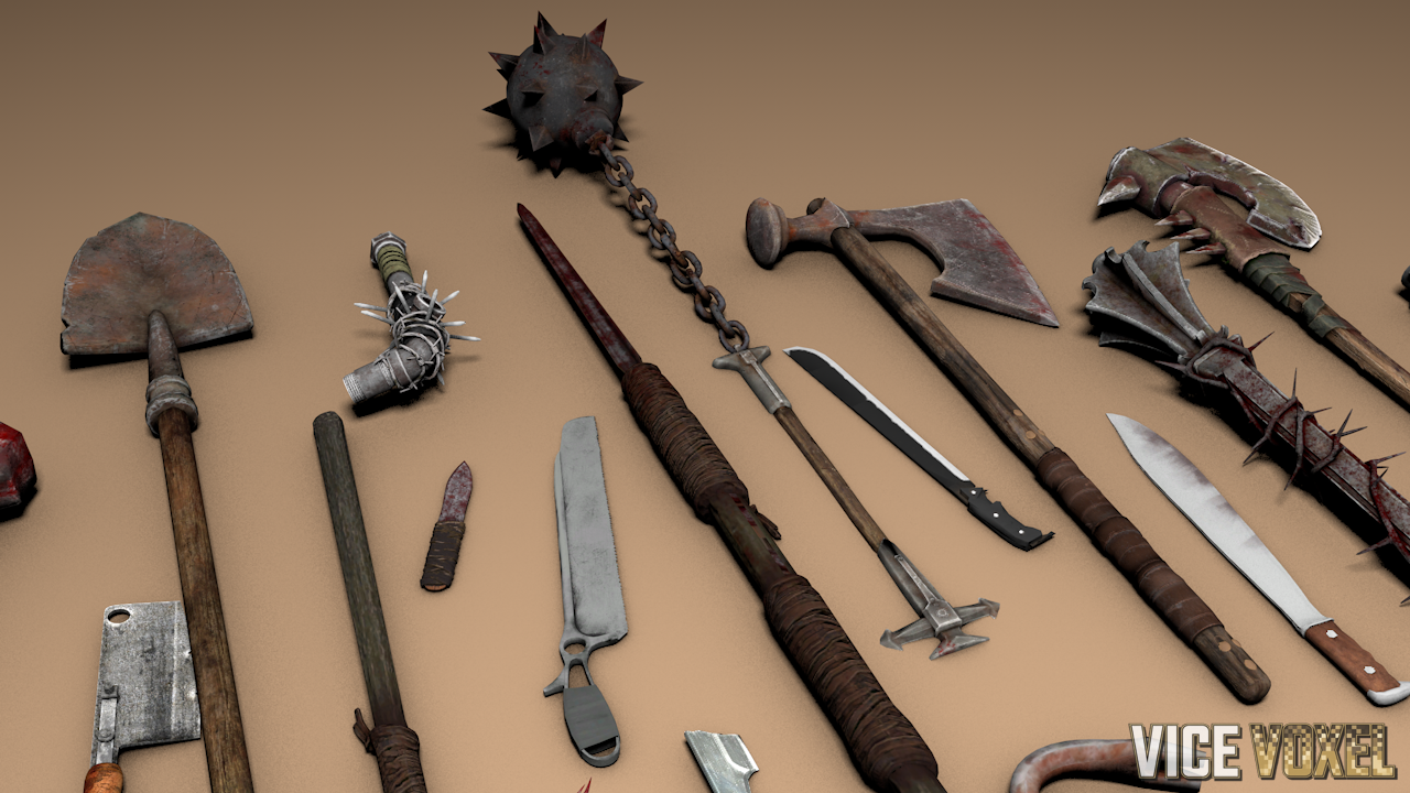 Ultimate Apocalyptic Melee Weapons