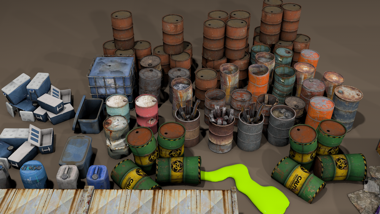 Ultimate Apocalyptic Props 600+ - ViceVoxel
