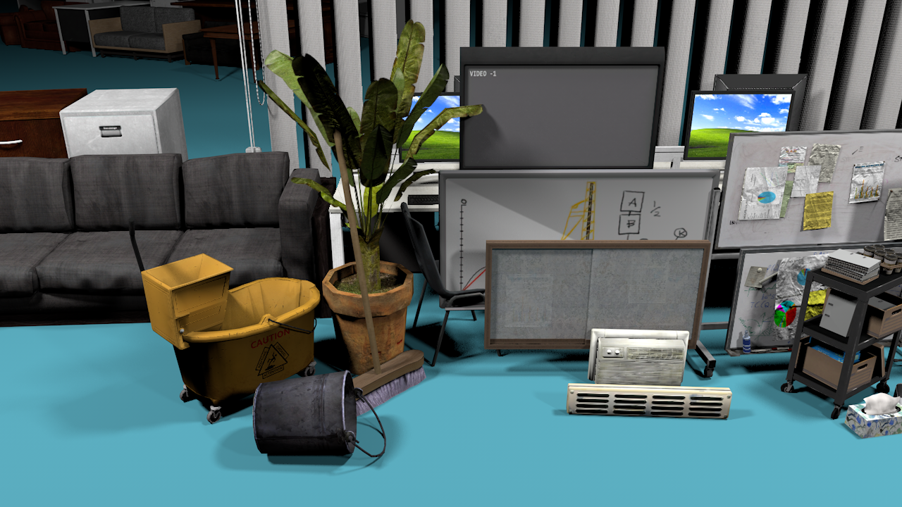 Ultimate Office Props 150+ - ViceVoxel