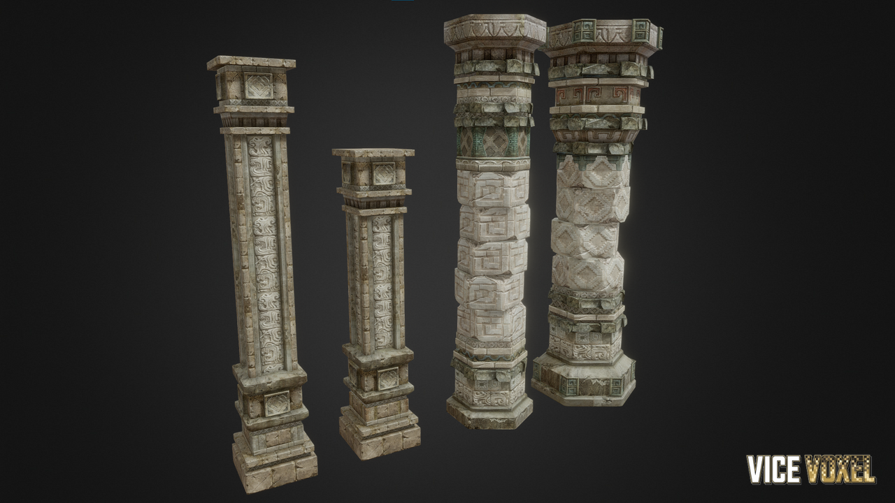 PBR Ancient Pillers