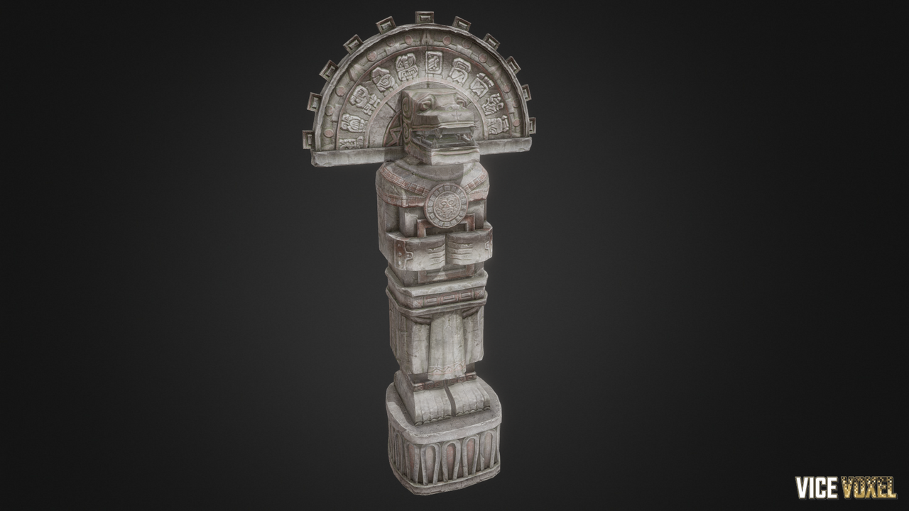 PBR Ancient Statue
