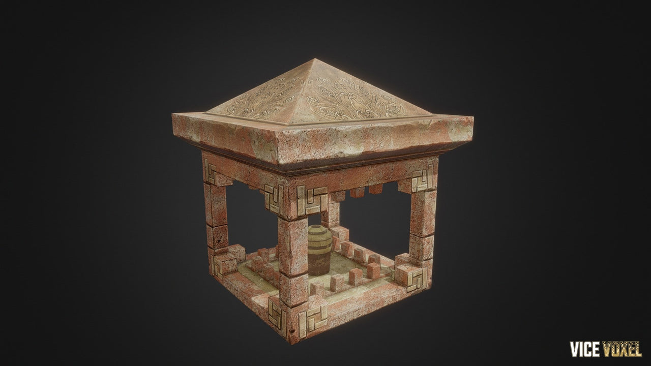 PBR Ancient Tower Top