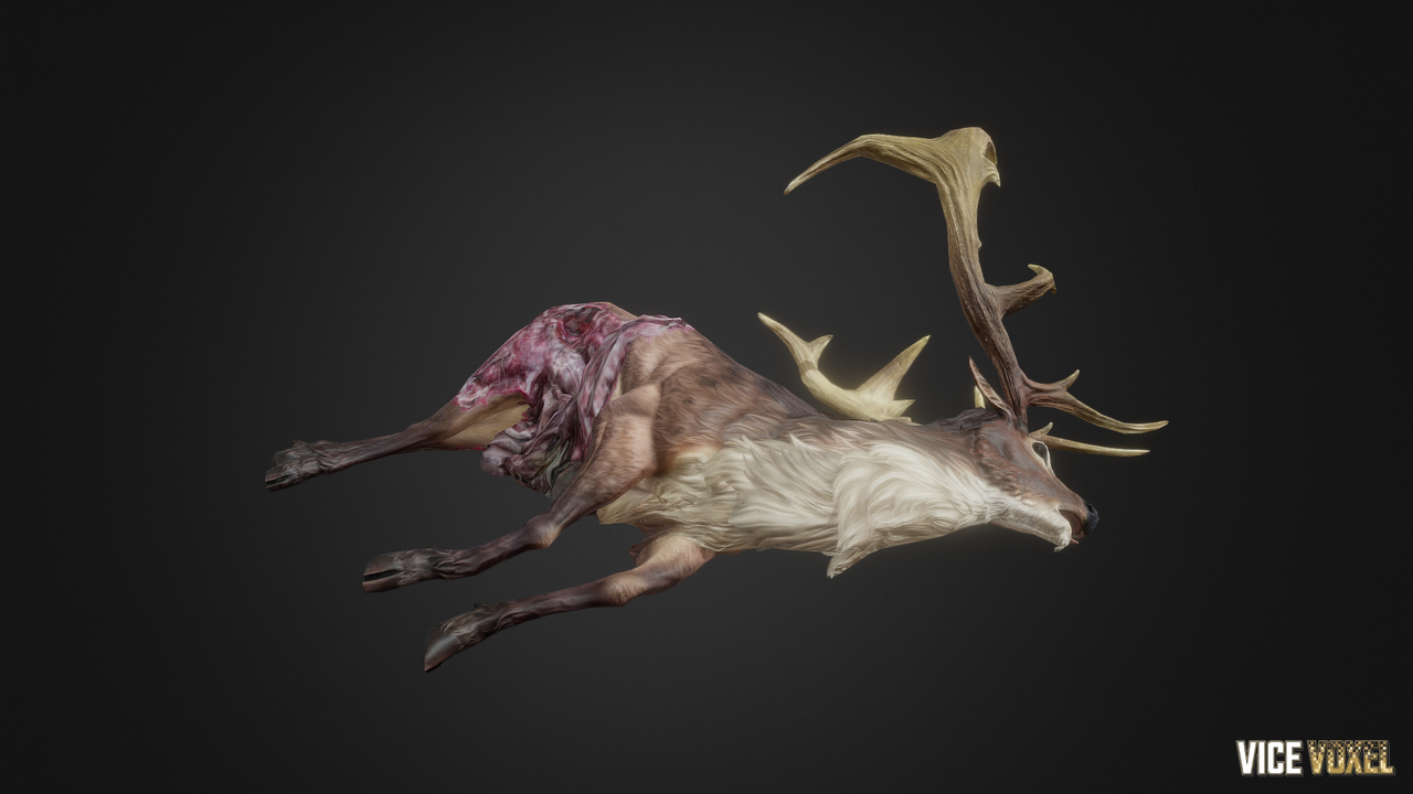 PBR Dead Deer