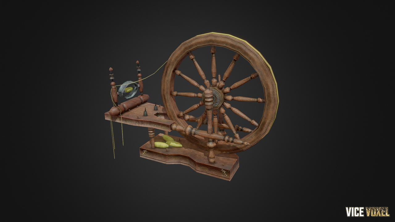 PBR Spinning Wheel