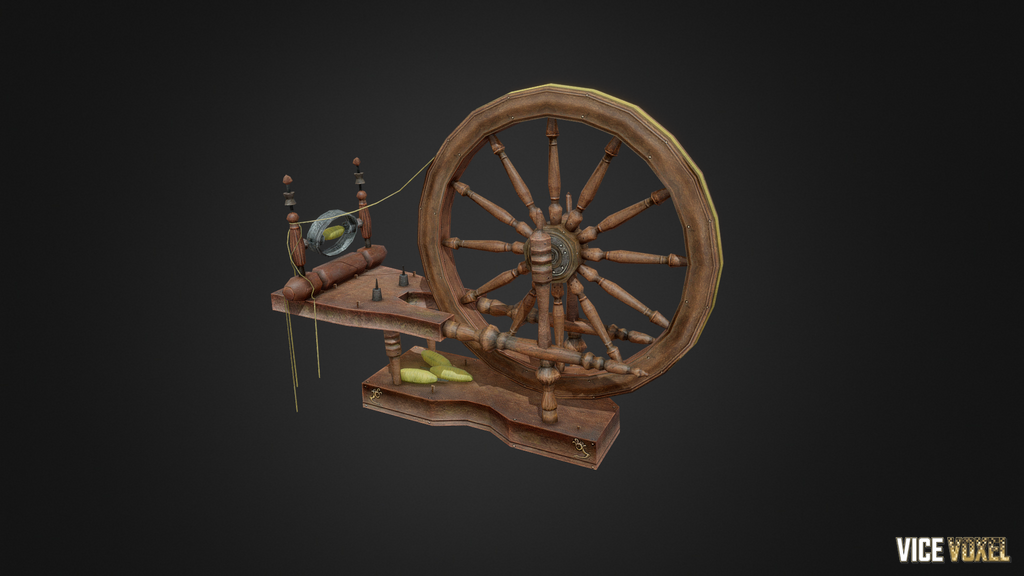 PBR Spinning Wheel