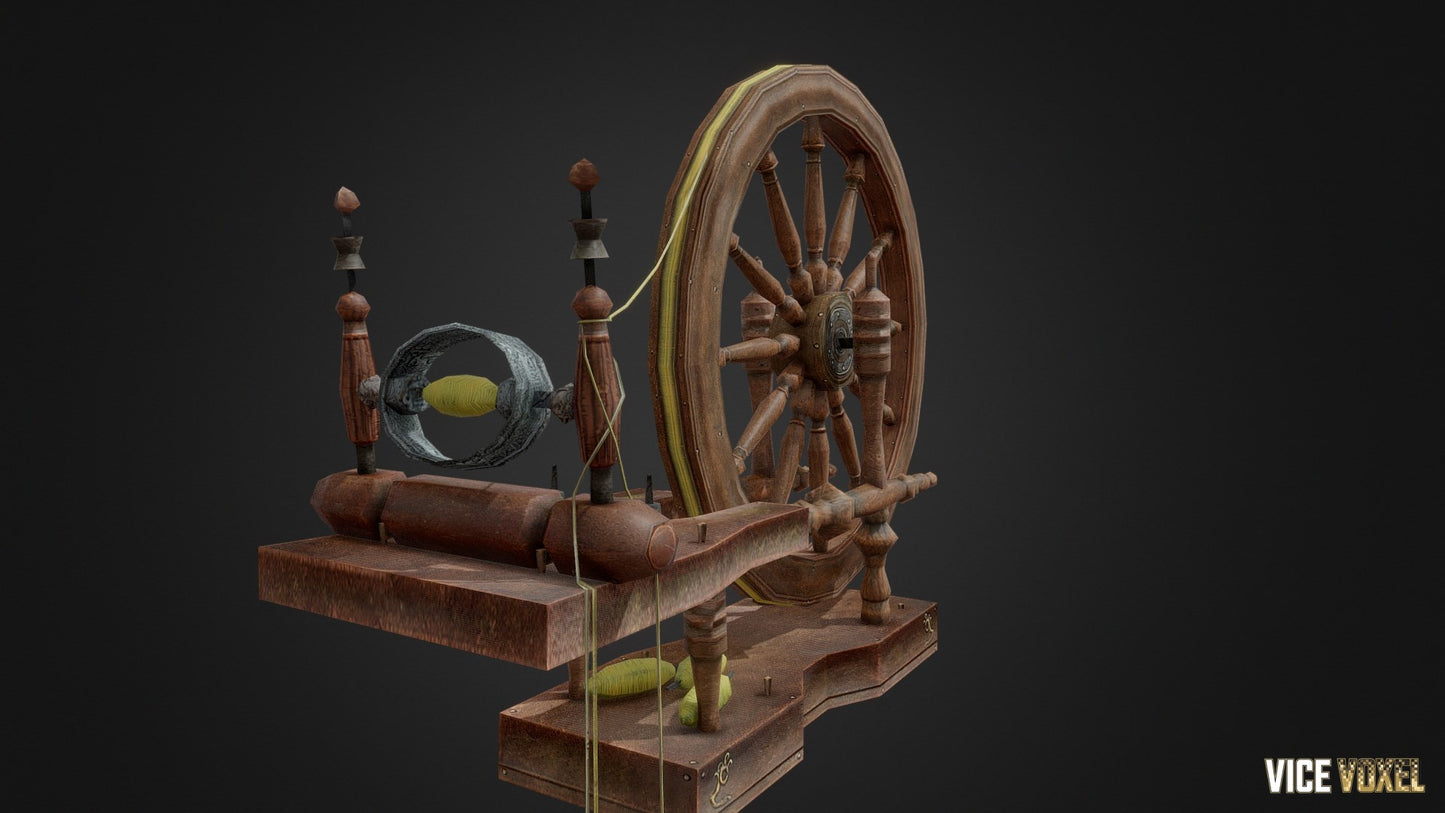 PBR Spinning Wheel