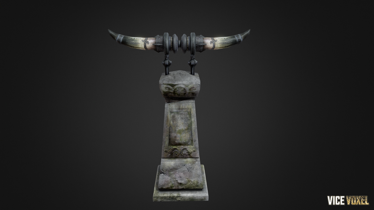 PBR Horn Monument