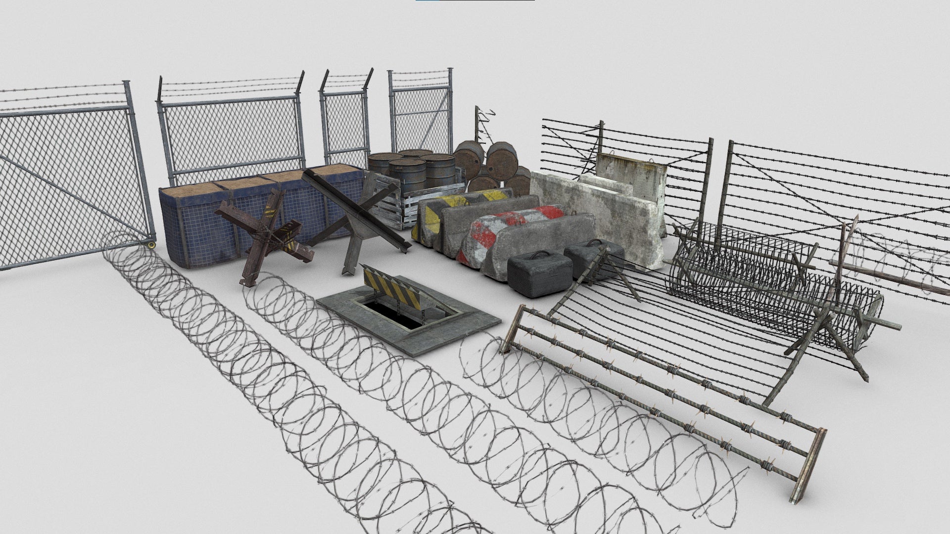Ultimate Barbwires & Fences 40+ - ViceVoxel
