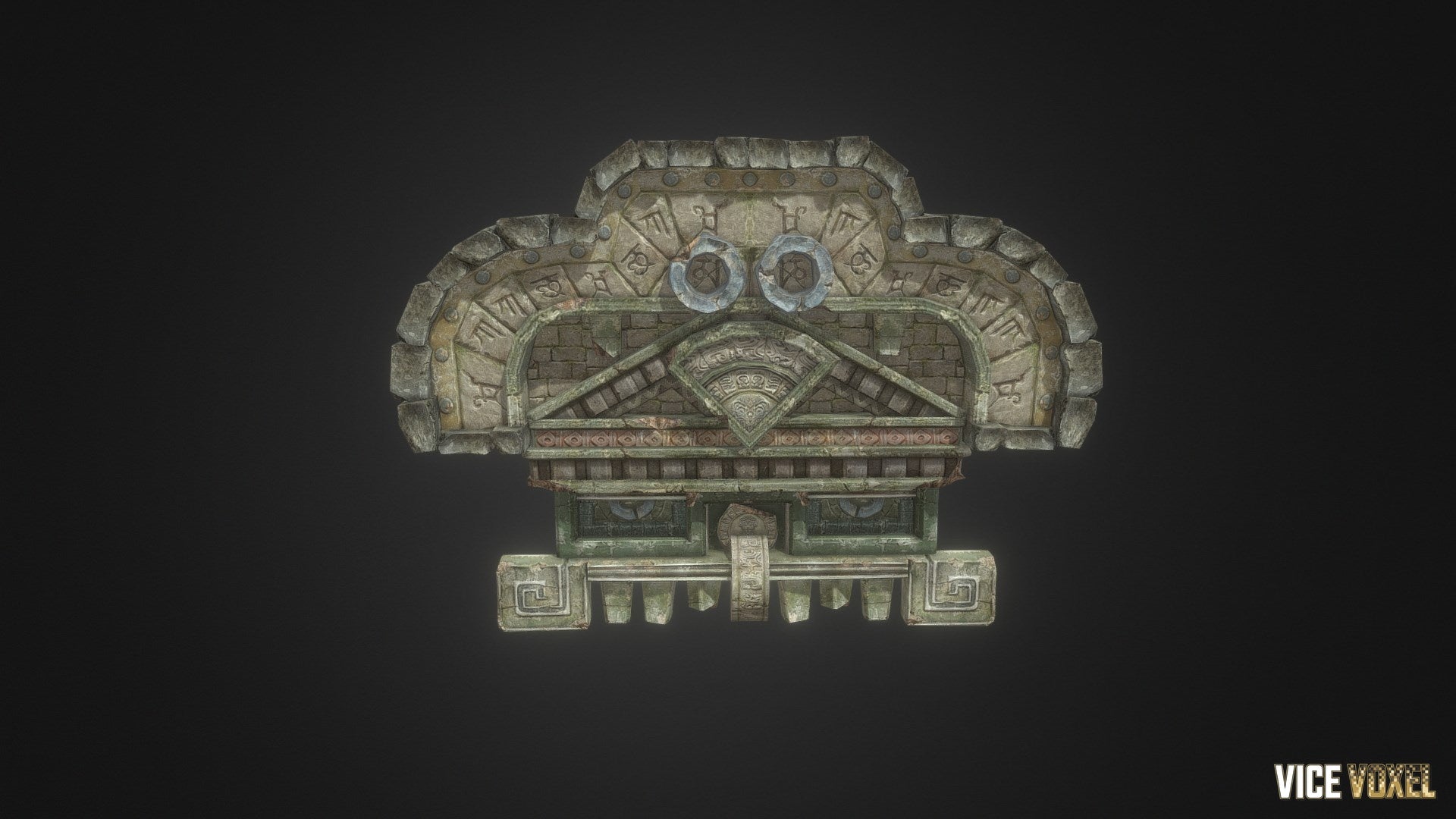PBR Ancient Face