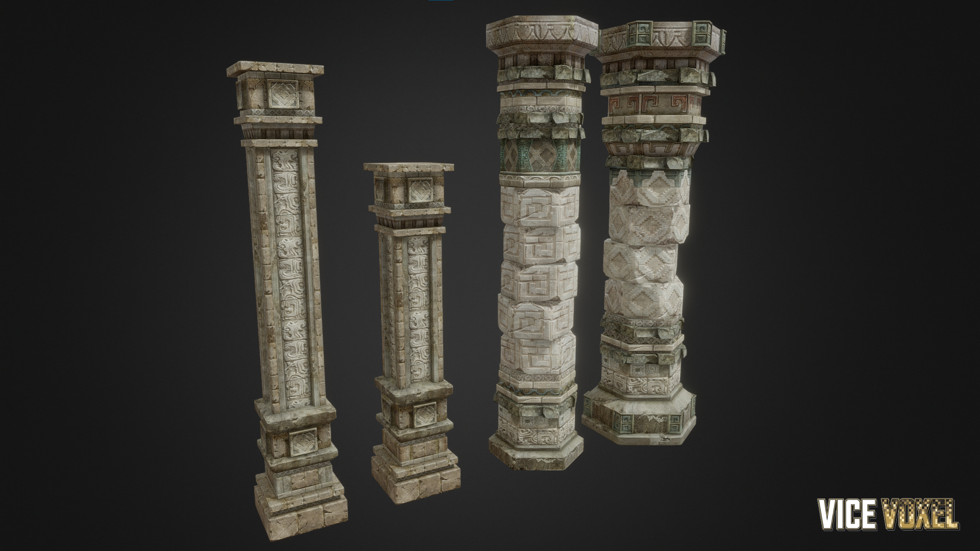 PBR Ancient Pillers