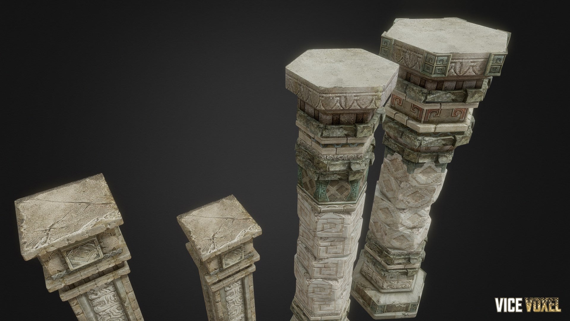 PBR Ancient Pillers