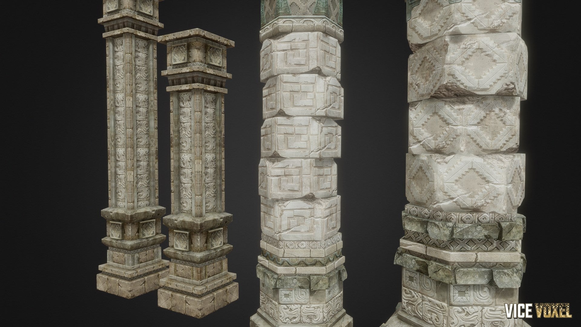 PBR Ancient Pillers