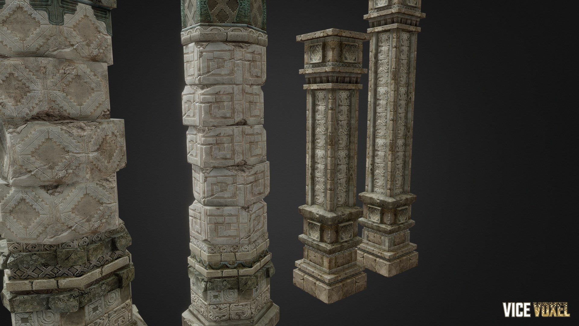 PBR Ancient Pillers