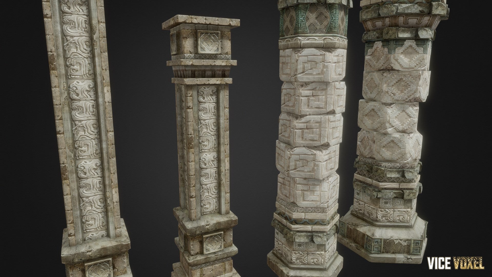 PBR Ancient Pillers