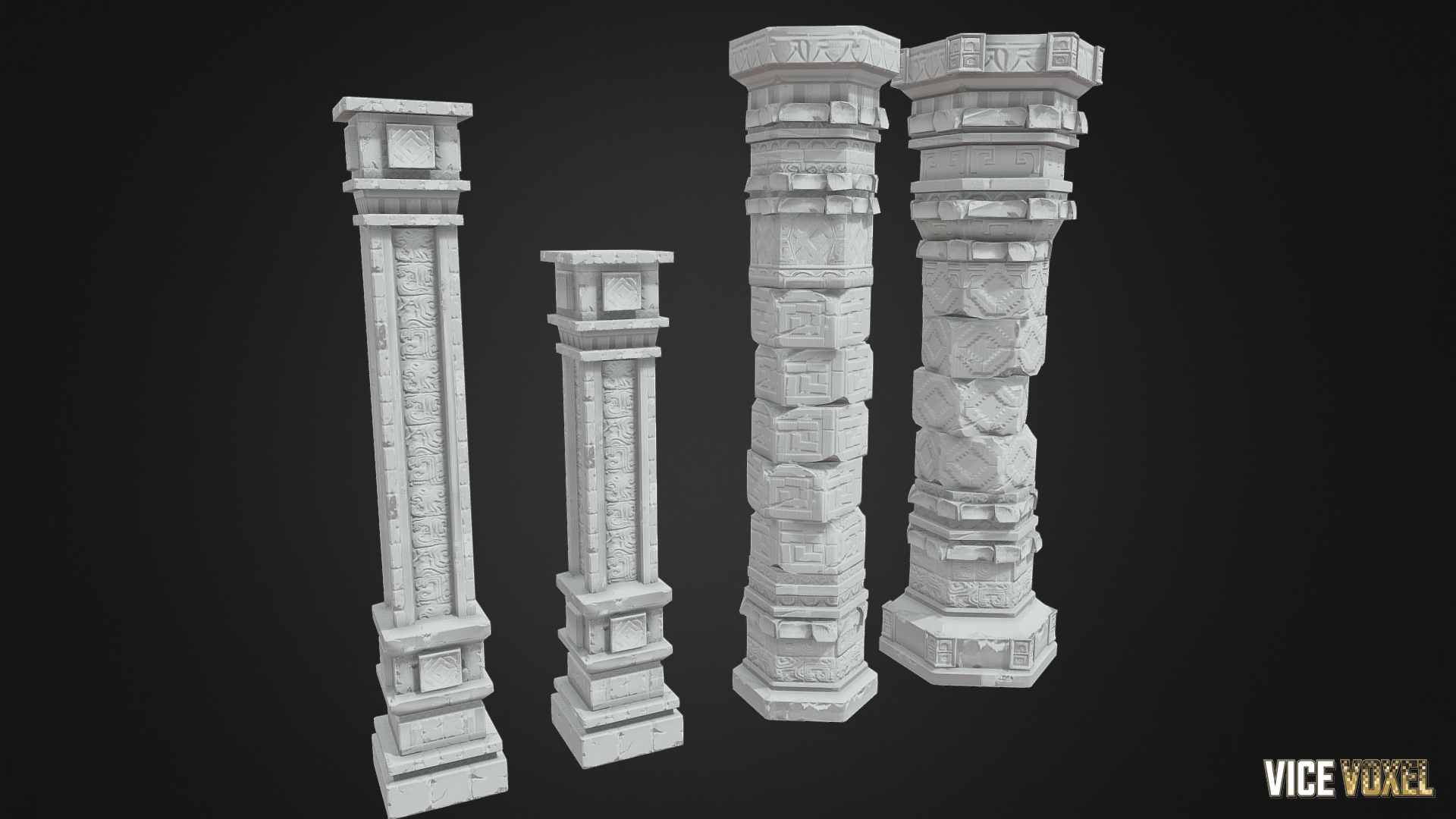PBR Ancient Pillers