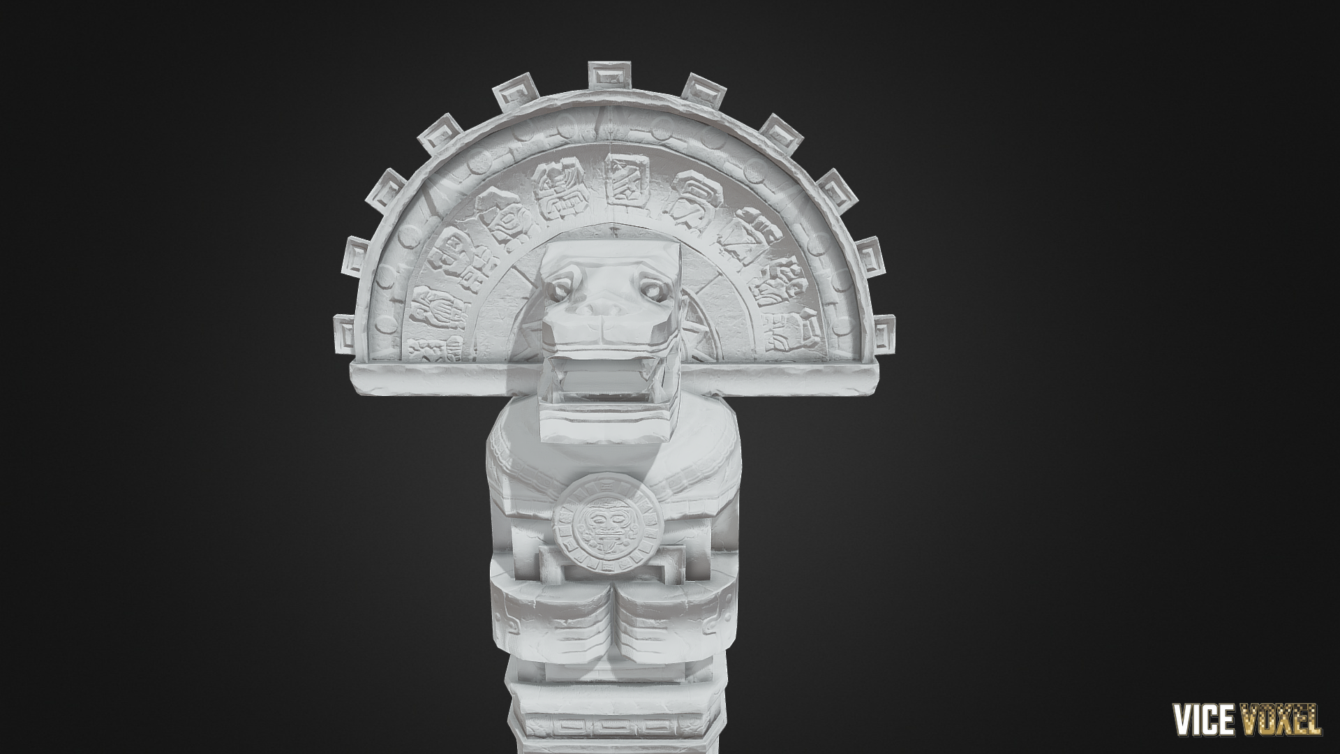 PBR Ancient Statue