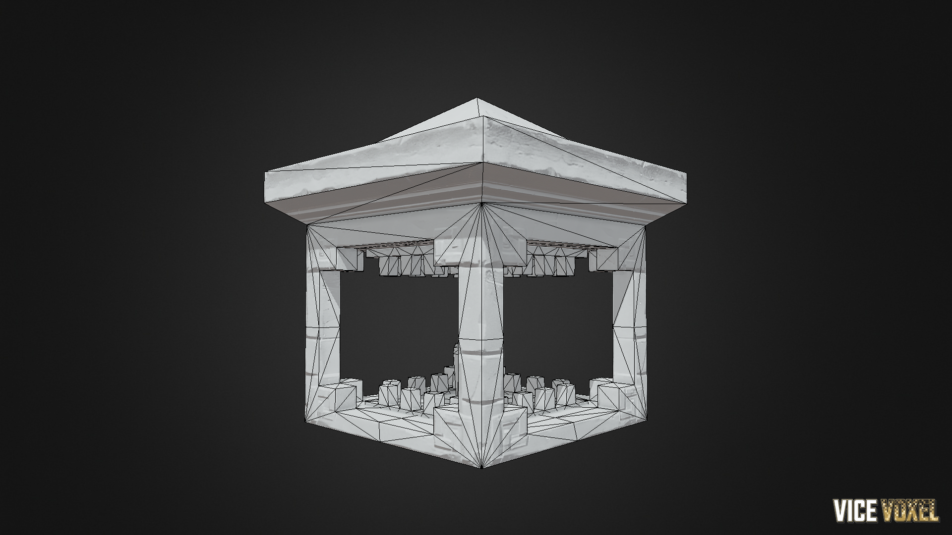 PBR Ancient Tower Top