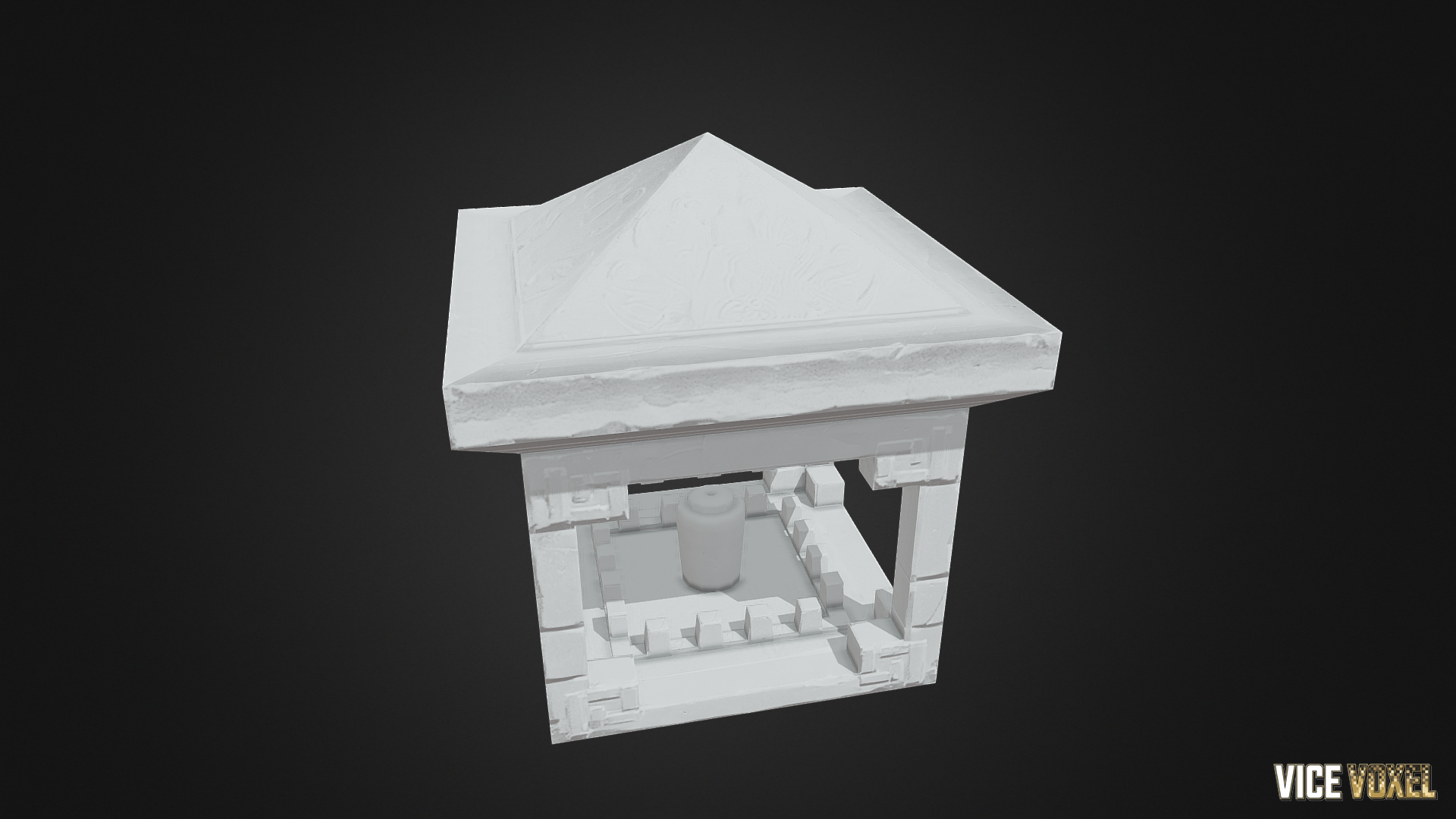 PBR Ancient Tower Top