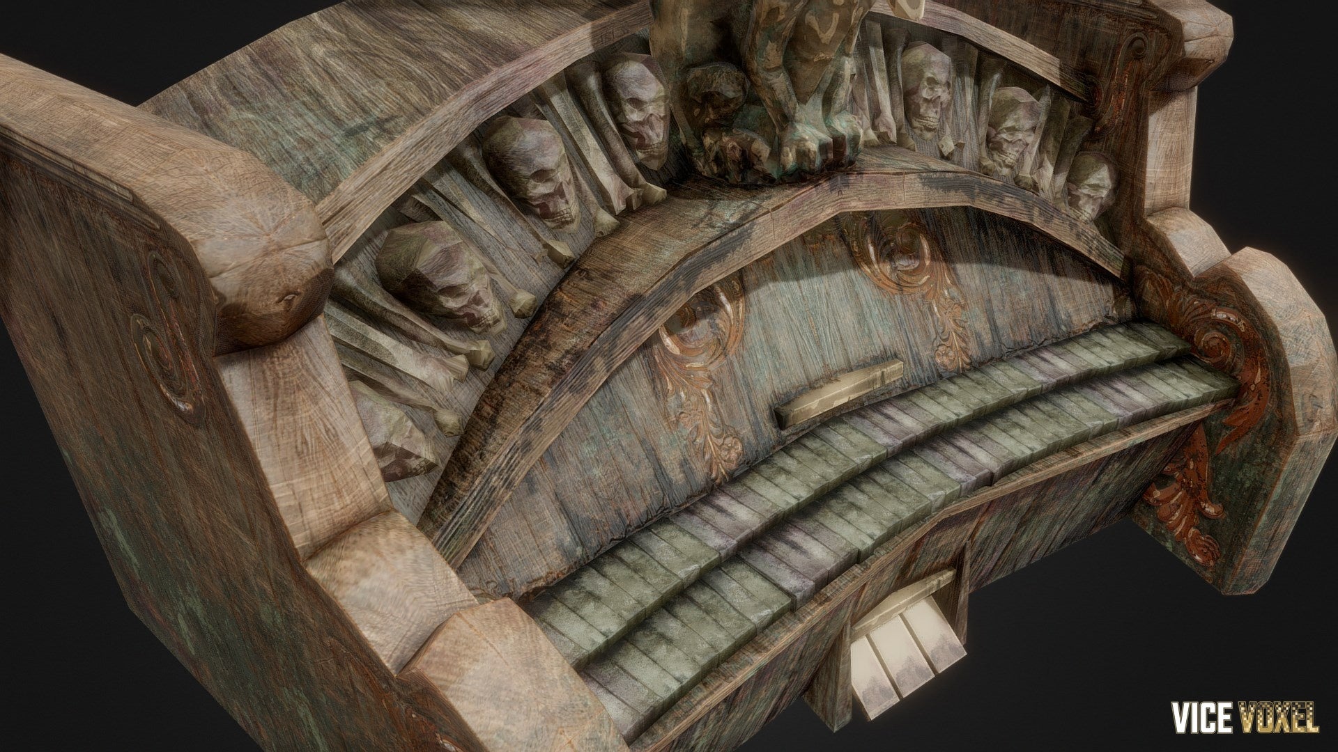 PBR Ancient Wall Organ