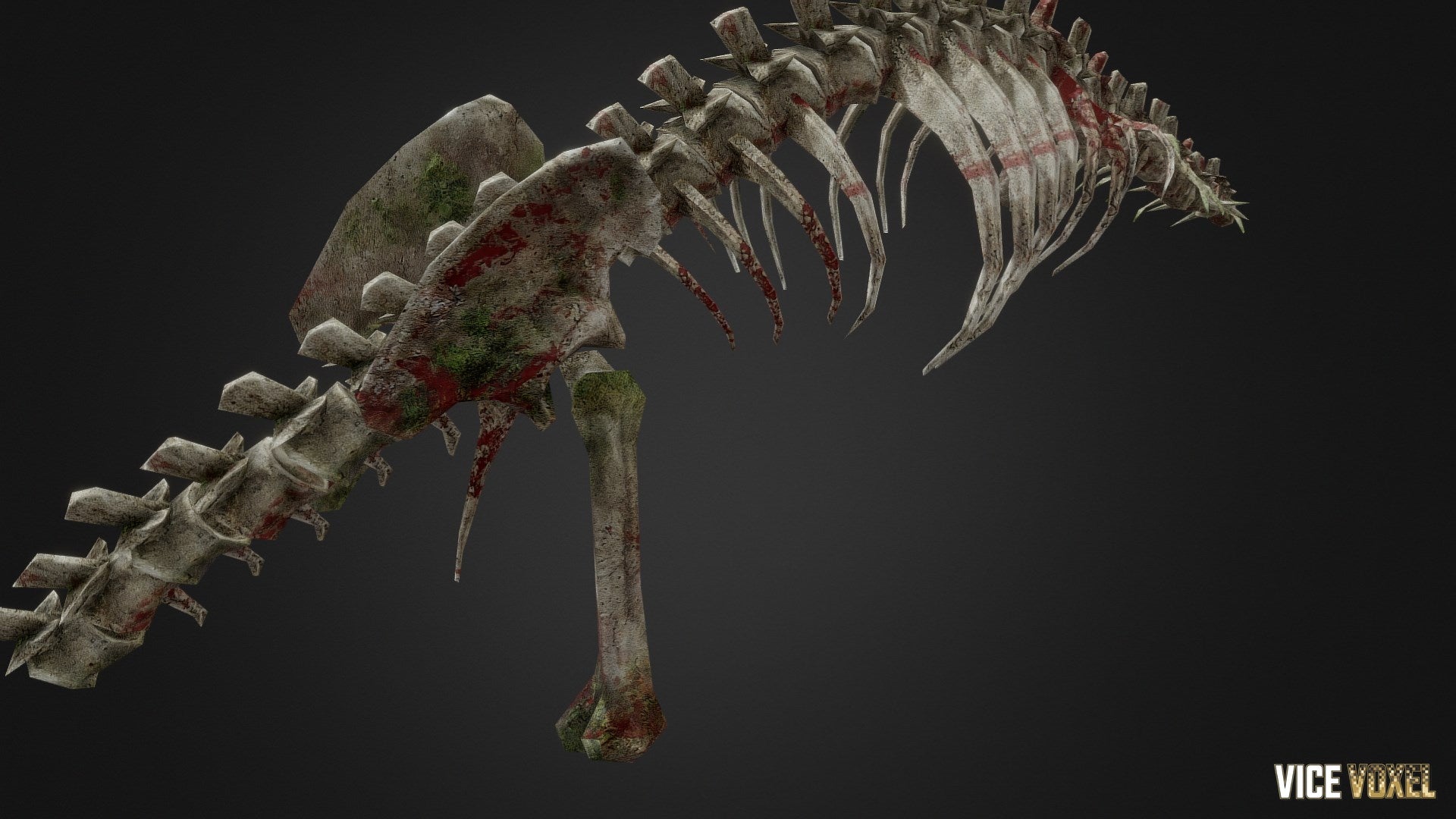PBR Dinosaur Bone