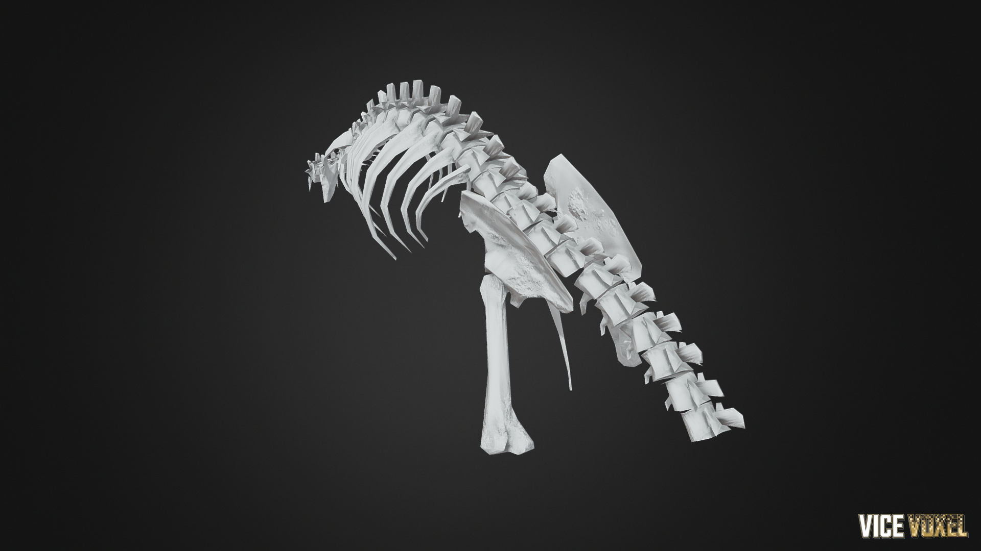 PBR Dinosaur Bone
